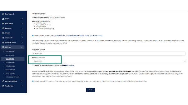 Apex Checkout with {offer.couponCode} discount code applied